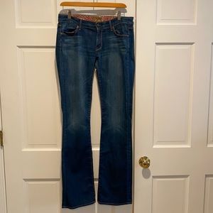 Rich and Skinny mid wash bootcut jeans